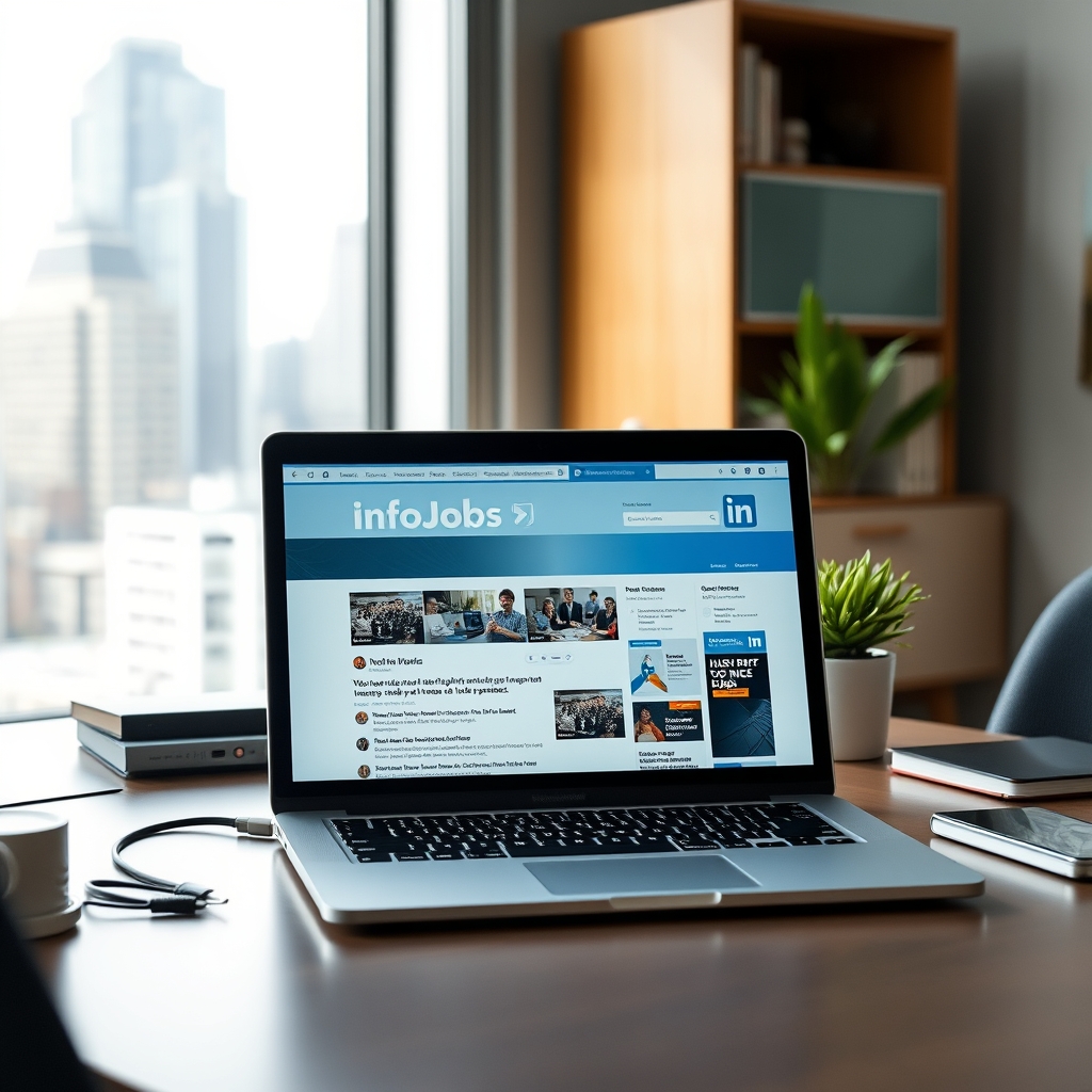 Buscar trabajo en InfoJobs y LinkedIn
